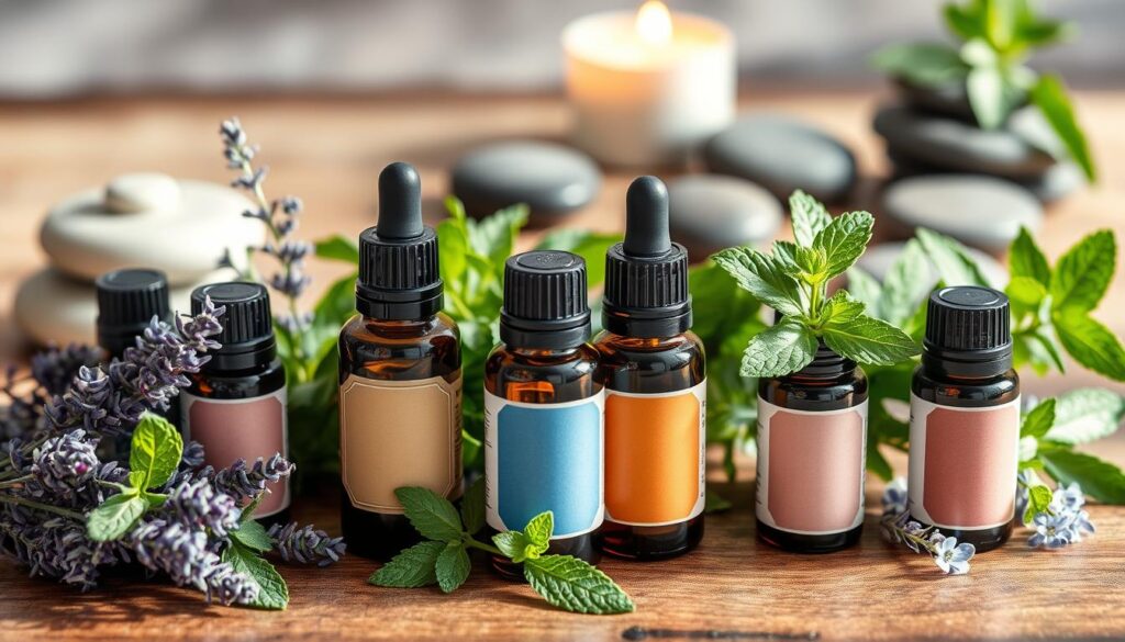 Essential oils for muscle pain