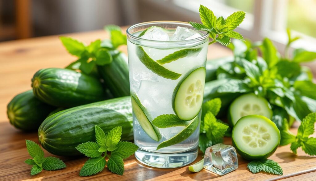 benefits of cucumber water